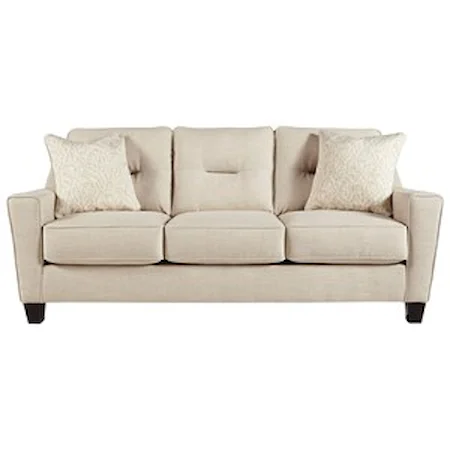 Contemporary Sofa in Performance Fabric